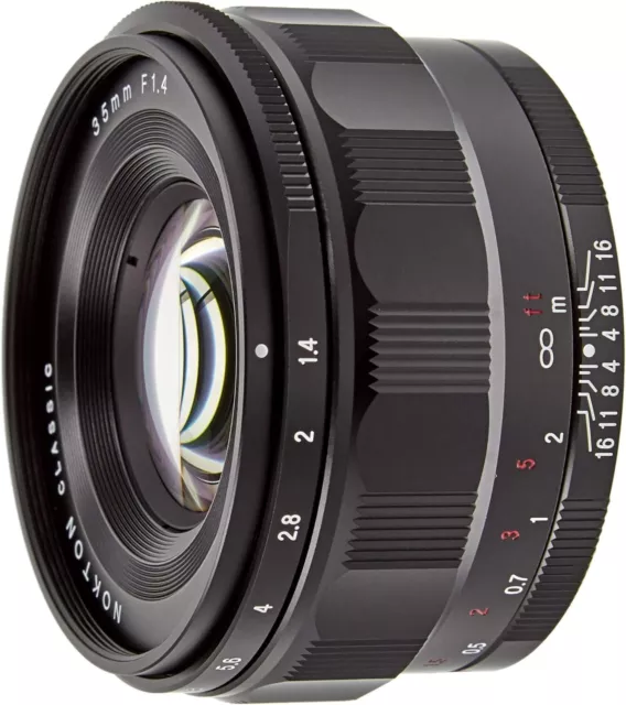 Voigtlander Nokton Classic 35mm f/1.4 Lens for Sony E Mount Made in Japan New