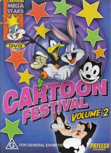 CARTOON FESTIVAL : Vol 2 (DVD) $14.95 - PicClick AU