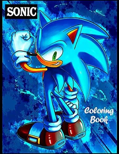 SONIC COLORING BOOK: Sonic the Hedgehog Jumbo Coloring Book, Tod EUR 87 ...