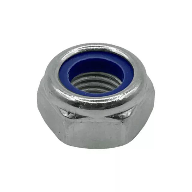 M2 M2.5 M3 M4 M5 M6 M8 M10 M12 M14 M16 M20 Nyloc Nut Metric Coarse Stainless 304