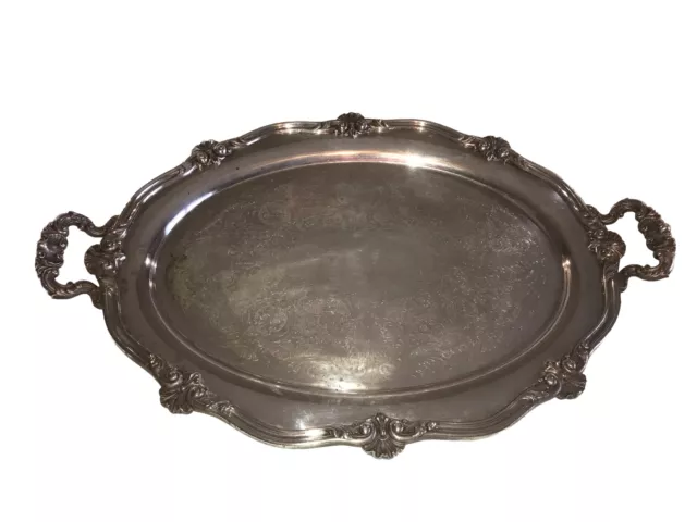 REGENT-Chased D4 23 Extra Large Serving Tray Platter 05601 by Reed & Barton