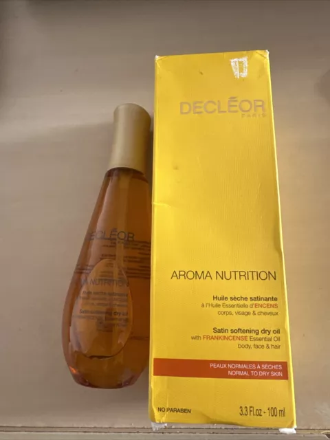 Decleor Aroma Nutrition Satin Softening Dry Oil 100Ml