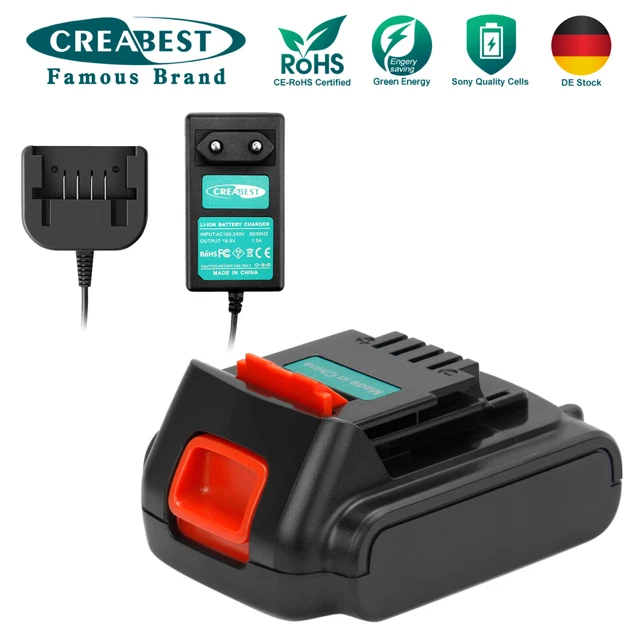 Vhbw caricabatterie compatibile con Black & Decker Dustbuster DVJ315J, DVJ320J, DVJ325J aspirapolvere portatile a batteria | Leroy Merlin
