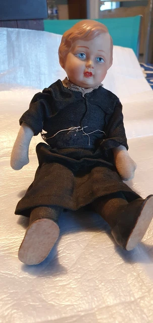 Ancienne Poupée Française 50 Cm - Tête Tamponnée Aigle - Années 50 - Pour Collection (état D'usage)