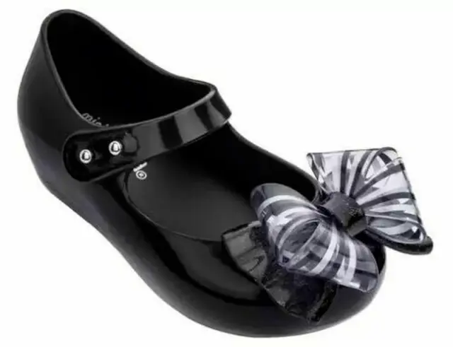 Mini sandali Melissa fiocco principessa bambino bambina bambine scarpe gelatina EU 21-29