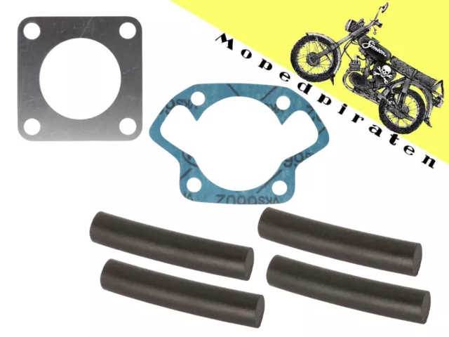 4x Dämpfungsgummi Zylinderfuß Dichtung Kopf  für Simson S51 KR51/2 Schwalbe Duo