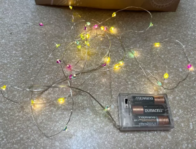 Battery Operated LED Fairy String Lights Lamp Christmas Party Wedding Home Decor