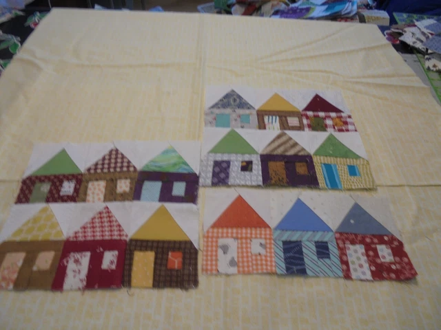 Lote De 15 Bloques De Edredón Para Casa - Nuevos - Muchos Colores