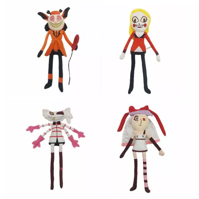 Hazbin hotel anime plush doll alastor helluva boss blitz stolas figure