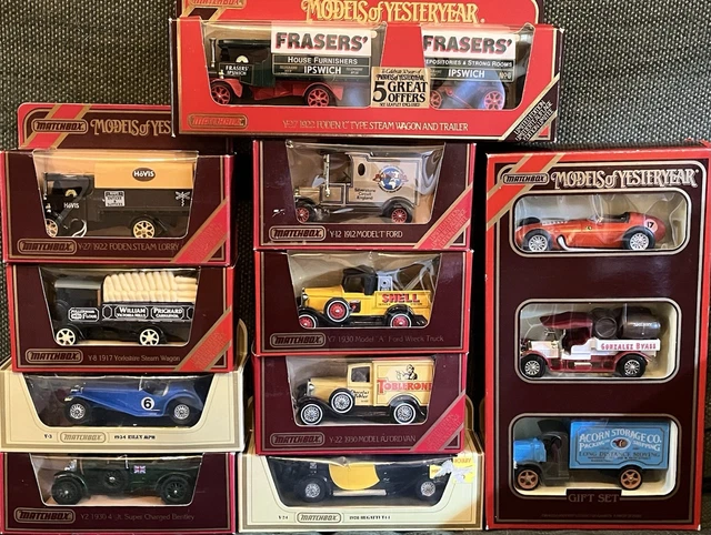 MATCHBOX MODELS OF Yesteryear Collection - Job Lot Of 12 (Lot 1) £3.20 ...
