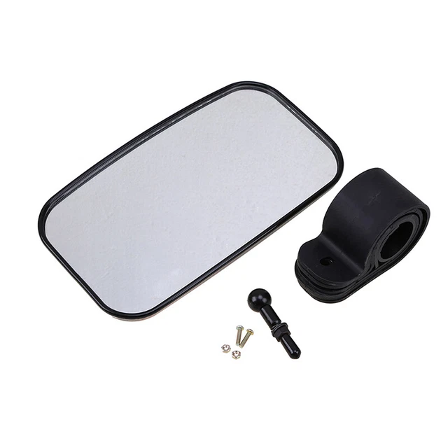 Universal Fit For UTV Motorcycle Rear View Rearview Mirror Glass Adjustable