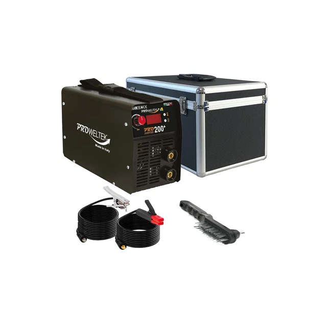 Posta per Saldatura Arc 200A Inverter PRO200 + Proweltek E 3 Anni Digitale