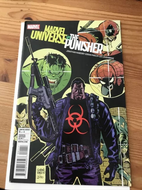 Marvel Universe Vs The Punisher #1, #2, #3, #4 - COMPLETE - (Marvel - 2010)