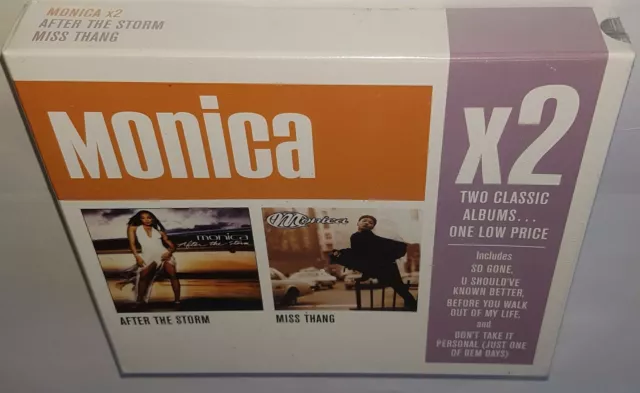 Monica After The Storm + Miss Thang Brand New Sealed 2Cd Set