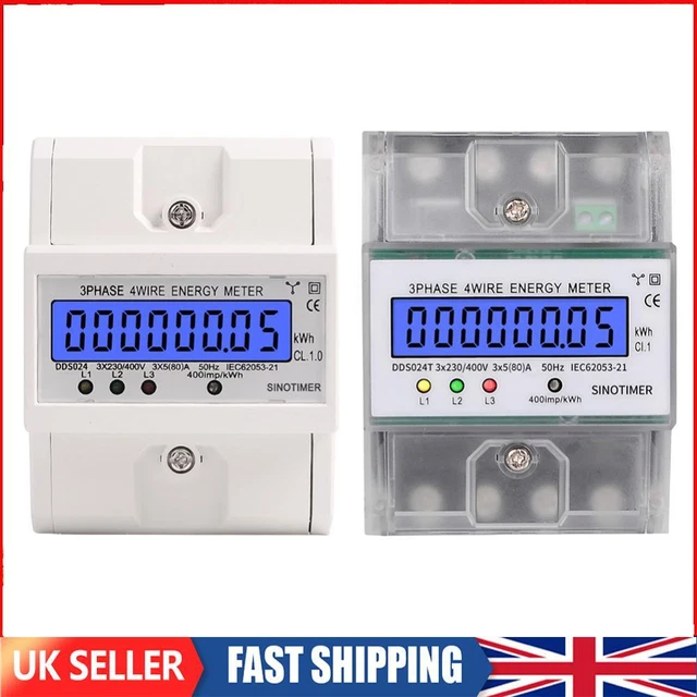 ELECTRICITY USAGE METER DIN Rail Electricity Meter Three Phase 4 Wire 5 Electricity usage meter din rail electricity meter three phase 4 wire 5