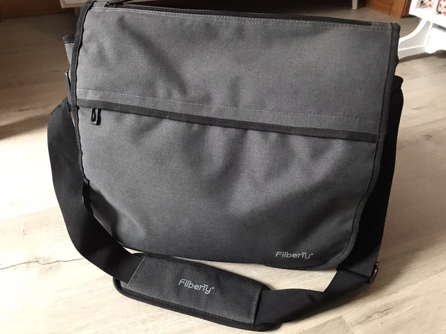 New Filberry Messenger DIAPER BAG for DADS & MOMS to share baby care!