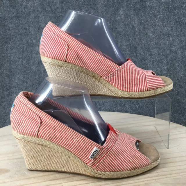 Open toe hot sale toms espadrilles