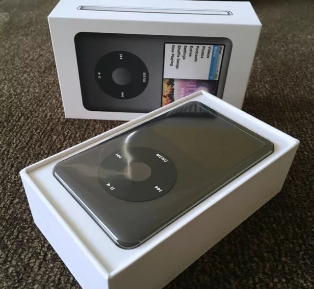 NEW, Apple iPod Classic 7th Generation 160GB Black( Retail box)-5 years Warranty