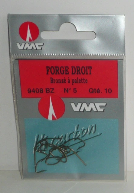 Hameçon Simple VMC 7244 BN Surfcasting par 10 n°4 - Hameçons