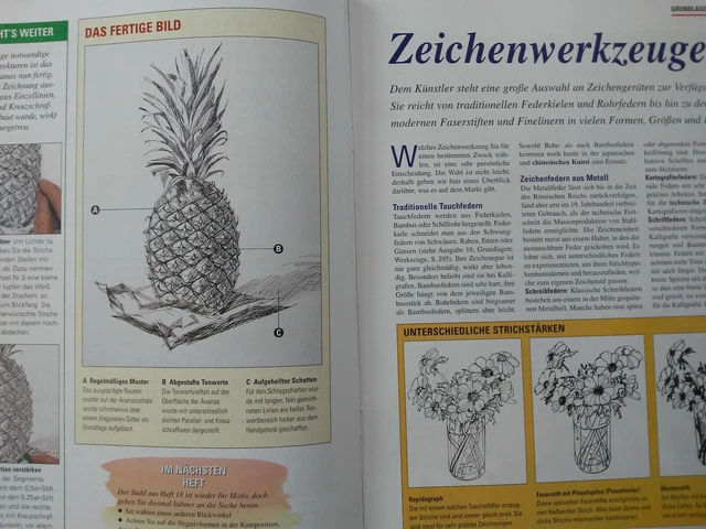 Ausgabe 19, Der Schritt-für-Schritt Kunstkurs, Malen und Zeichnen leicht gemacht