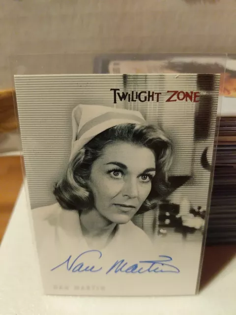 2002 Twilight Zone Series 3 Nan Martin A46 Autograph Card NM