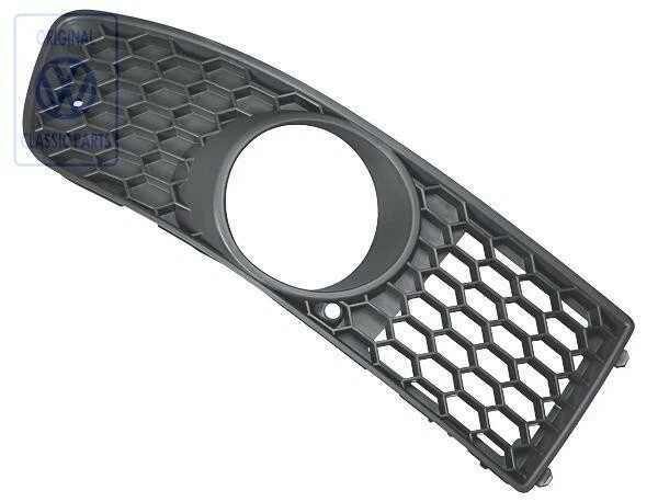 VW Polo 6N2 GTI Right Lower Grill Honeycomb Fog Light Cover Genuine OEM NOS