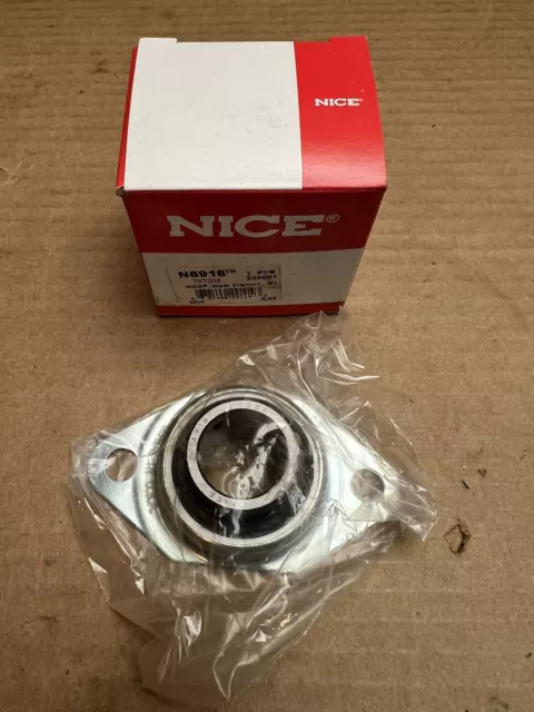 NICE N6916 TNTG18 Bearing 2Bolt Flang 1in. Bore