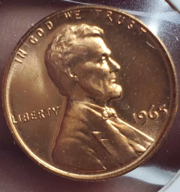 1965 penny no mint "L" ERROR, DDR, ERROR, Excellent condition