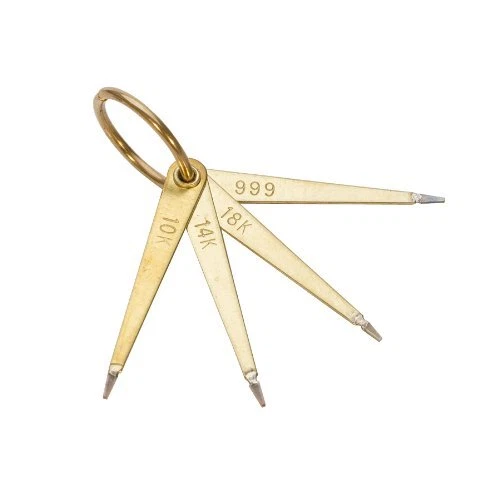 Gold Test Needles Set of 4 | TES-804.00