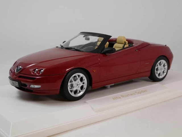 NOREV 1/18 ALFA BRERA ROUGE MÉTALLISÉE - WITH DEFECT
