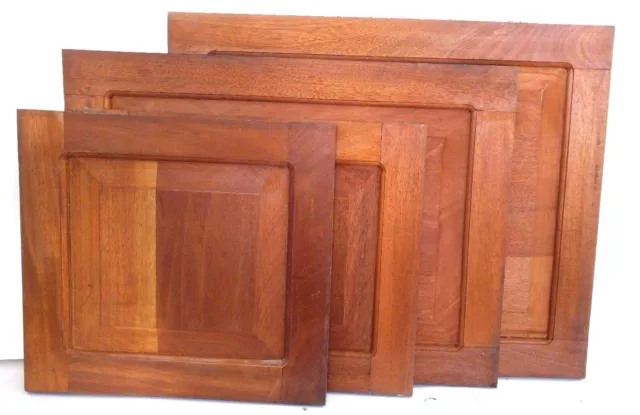 4 RAISED PANEL KITCHEN CABINET DOOR 30"x12" unfinished SOLID WOOD Cedar Peruvian