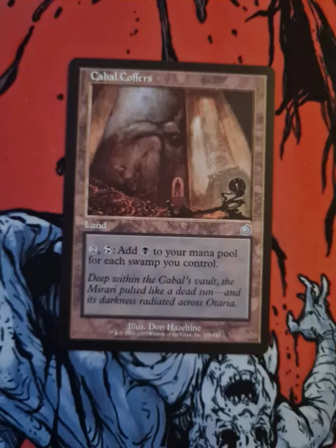 MTG: Cabal Coffers Land - Rare - Torment.