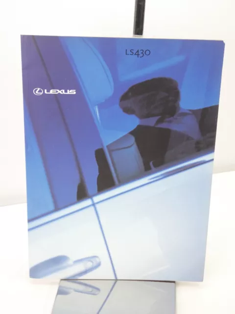 Lexus LS 430 Car Brochure Sales Catalogue Italian Language Vintage 2007