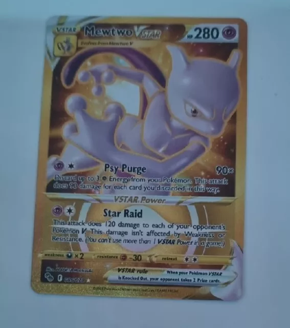 Mewtwo VSTAR (Pokémon GO 086/078) – TCG Collector