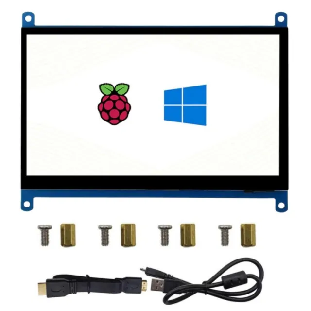 7 inch 1024x600 Capacitive Touch Screen HDMI LCD Display für Raspberry Pi
