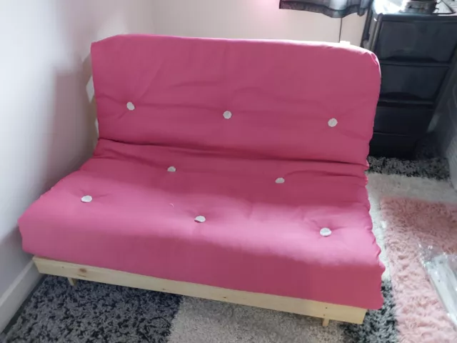 double futon sofa bed used