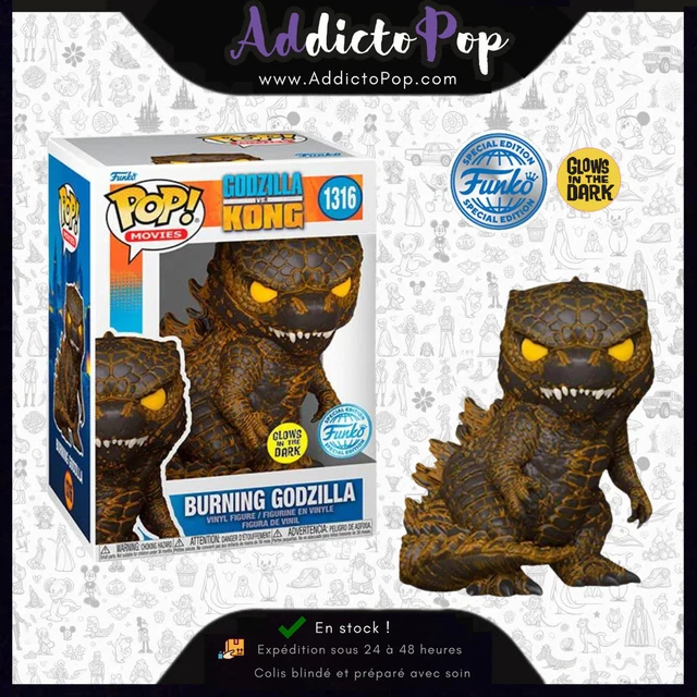 Funko Pop! Movies: Godzilla X Kong: The New Empire - Godzilla with Heat-Ray - Godzilla Vs Kong 2 - Figurine en Vinyle à Collectionner - Idée de Cadeau - Produits Officiels Funko Pop! Movies: Godzilla X Kong: The New Empire - Godzilla with Heat-Ray - Godzilla Vs Kong 2 - Figurine en Vinyle à Collectionner - Idée de Cadeau - Produits Officiels