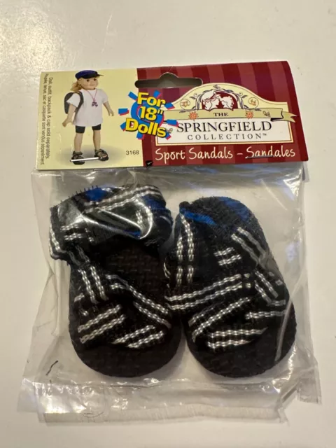 Springfield Doll Sport Sandals Fits 18" Dolls