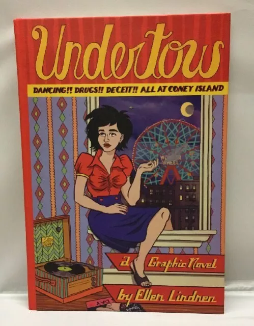 ELLEN LINDNER Undertow 2012 Hardback Book -  a graphic novel