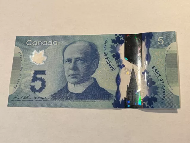 Geldschein Kanada 5 Dollar UNC Neu (129-17/A4)