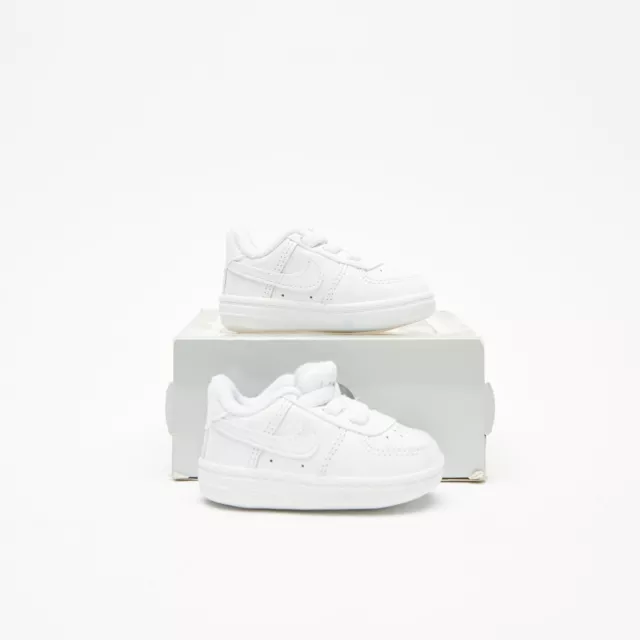 SCARPE DA GINNASTICA Nike Air Force 1 culla neonato bianche taglia