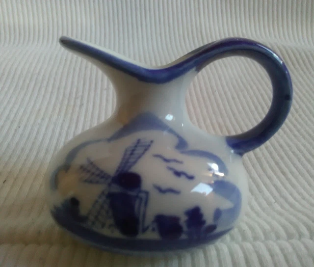Hand-painted Delft Holland Miniture Jug