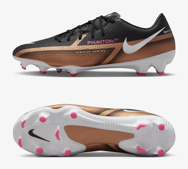 Nike Phantom GT2 Academy FG/MG Herren Fußballschuhe schwarz bronze DR5961-810