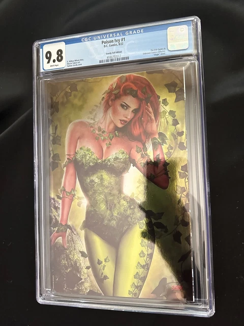 Poison Ivy #1 CGC 9.8 (2022) - Szerdy Foil Edition - Virgin Cover