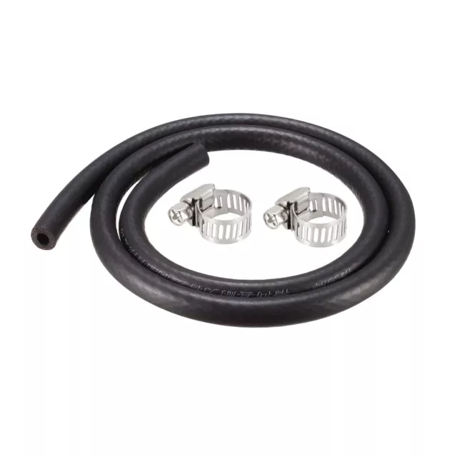 Fuel Line Fuel Hose Rubber 6mm I.D. 0.9M/2.95FT  Diesel Petrol Hose Engine Pipe