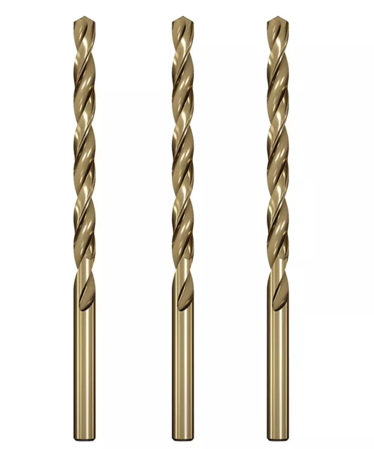 5/16"X6" HSS Cobalt Aircraft Extension Long Drill Bits Deep Hole Drilling-3Pcs