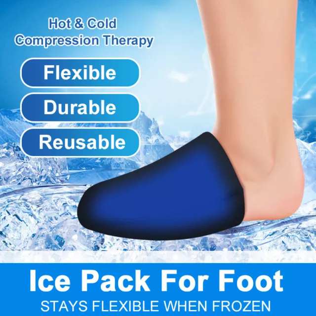 Foot Cold Packs Toe Ice Pack Reusable Gel Feet Ice Packs Hot & Cold Therapy