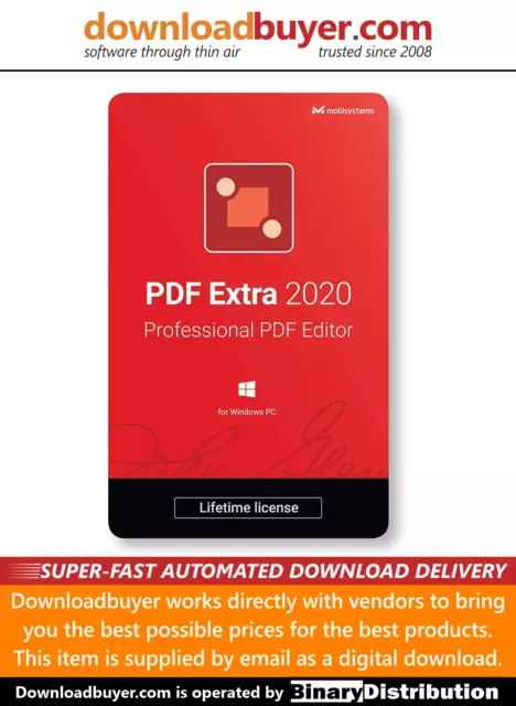 MobiSystems PDF Extra 2020 - 1 PC [Download]