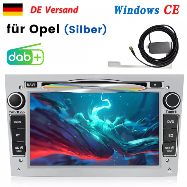 7" DAB+ Für Opel Zafira B Corsa C D Astra H Autoradio GPS NAVI CD DVD Player BT