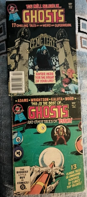 DC Blue Ribbon Digest 6 & 18 Ghosts Horror